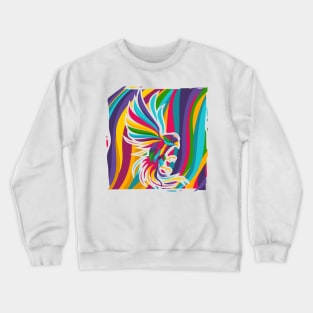 colorful canaries Crewneck Sweatshirt